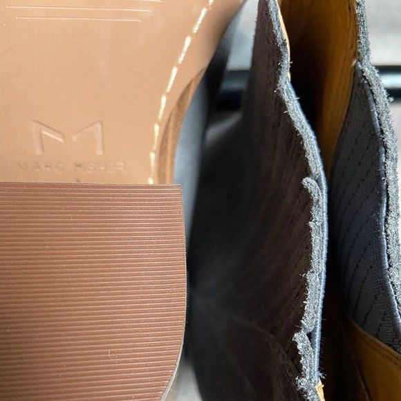 MARC FISHER LTD Women Gadri Leather Boots - NEW NWOB - Picture 8 of 8